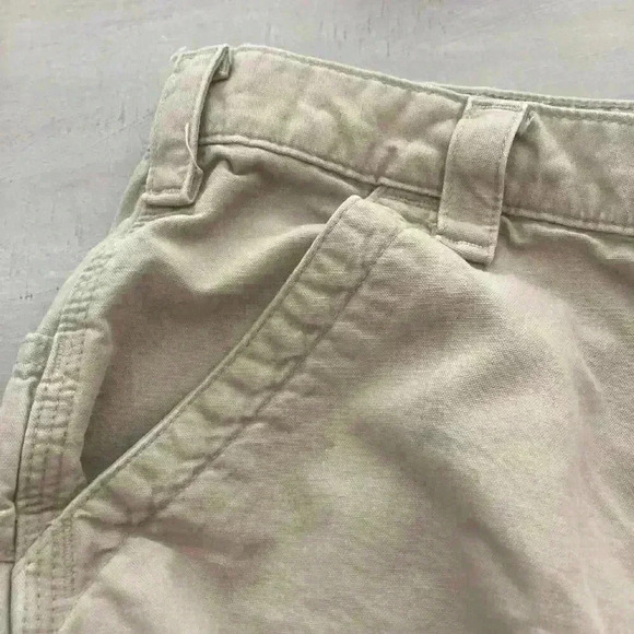 Carhartt Mens Cargo Carpenter Shorts Size 42 Workwear Outdoors Original Fit B147 - Picture 4 of 10
